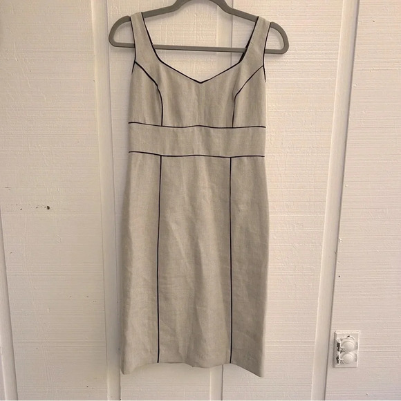 Old Money Forth & Towne Allegory Private Label Linen Sleeveless Mini Dress / 2 - Picture 1 of 7
